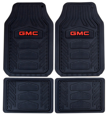 GMC Rubber Floor Mats Authentic GM Product  Front & Rear Good Quality      