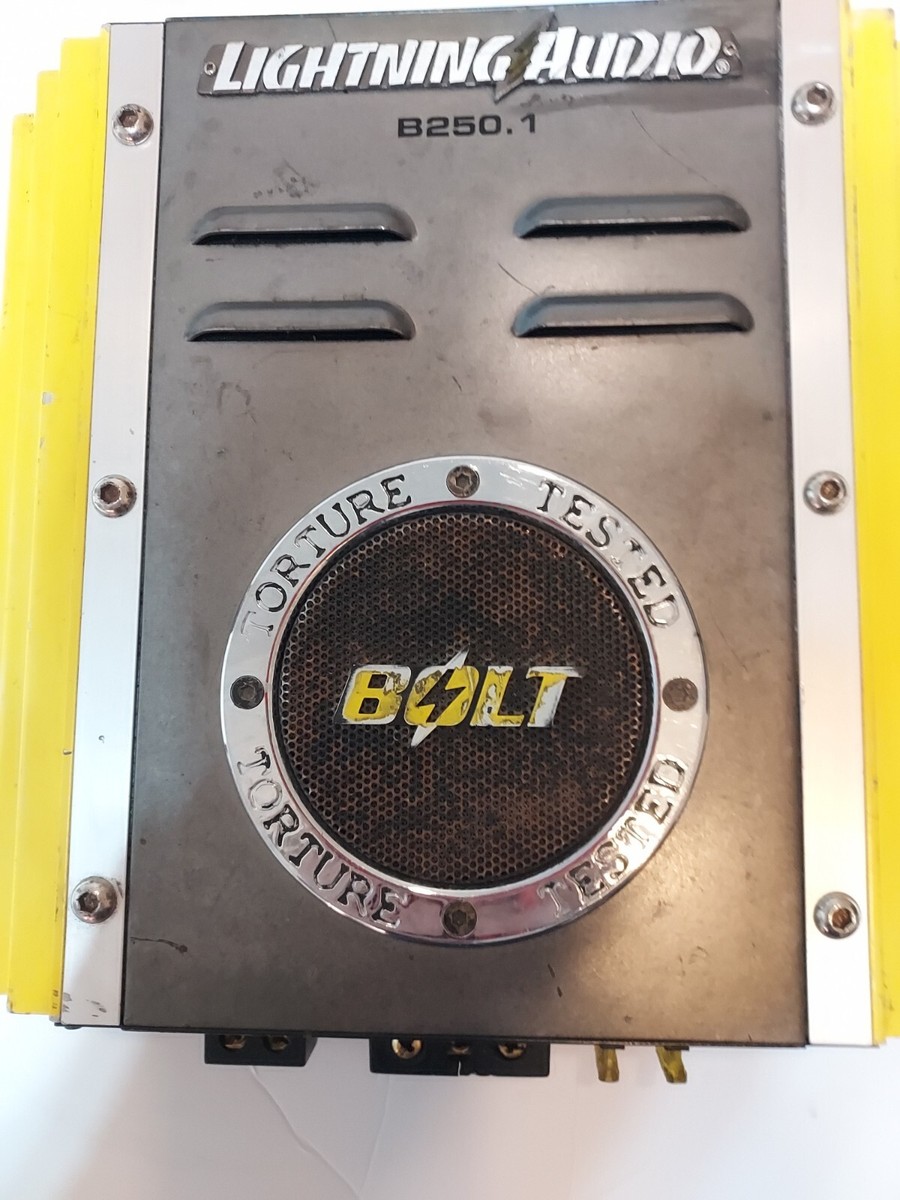 LIGHTNING AUDIO BOLT パワーアンプ Lightning Audio BOLT 12v Car Stereo Amplifier B250.1 Mono