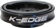 K-EDGE Gravity Cap Stem Mount for Garmin Computers - Black Red Blue