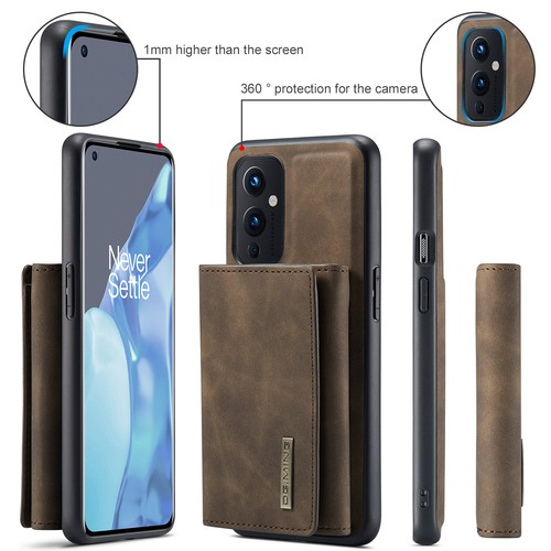 For OnePlus 9/9 Pro/9R PU Leather Back Card Slot Wallet Flip Stand Phone Case - Picture 27 of 50