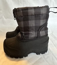 Northside Icicle Snow Insulated WP Little Kids Boots Size 6.0 Black Thermalite