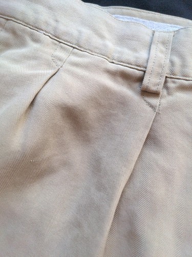 Tommy Bahama Shorts Mens 34 Relax Silk Brown Pleated Front Dressy Casual Beach - Picture 2 of 6