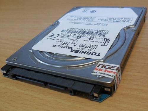 Toshiba MK5076GSX HDD SATA 500GB 2.5 Festplatte 5400rpm 8MB HDD2J93* F747