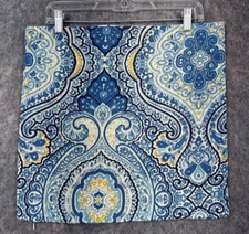 Pottery Barn Pillow Cover Sham Throw Beale Ikat Traditional Eclectic Medallion