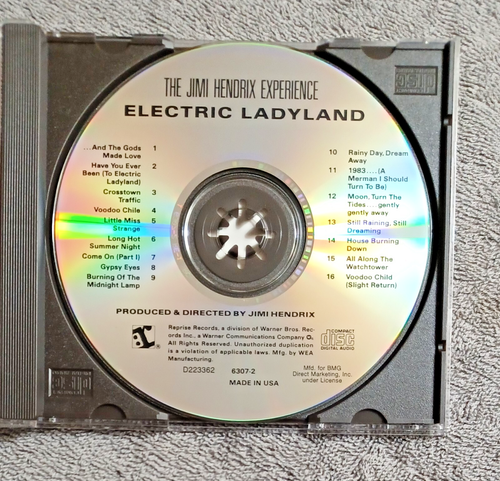 Jimi Hendrix Experience * Electric Ladyland CD NM- incl 23-page insert - Picture 5 of 5