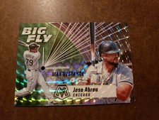 2021 Panini Mosaic Baseball #BF2 JOSE ABREU Big Fly Green Prizm White Sox SHARP