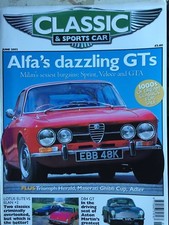 C&SC 02/06 ALFA ROMEO GIULIA ASTON MARTIN DB4 MASERATI GHIBLI LOTUS ELAN ELITE