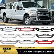 Steel Front Bumper Cover Face Bar For 2011-2016 Ford F250 F350 F450 Super Duty