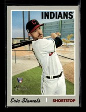 2019 Topps Heritage Eric Stamets Cleveland Indians RC #514  4 Card Lot