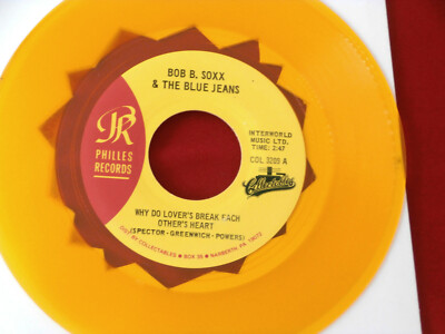 BOB B. SOXX & THE BLUE JEANS~ WHY DO LOVERS BREAK EACH OTHER'S HEART ~POP~SOUL