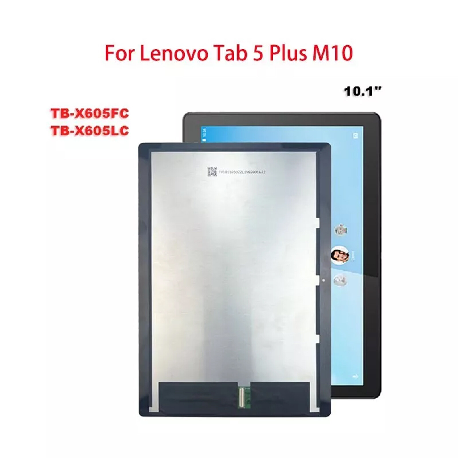 10.1" For Lenovo Smart Tab M10 FHD Plus TB-X605FC  LCD Display Touch Screen