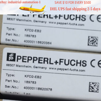 1PC New Pepperl+Fuchs KFD2-EB2 Signal isolator safety barrier