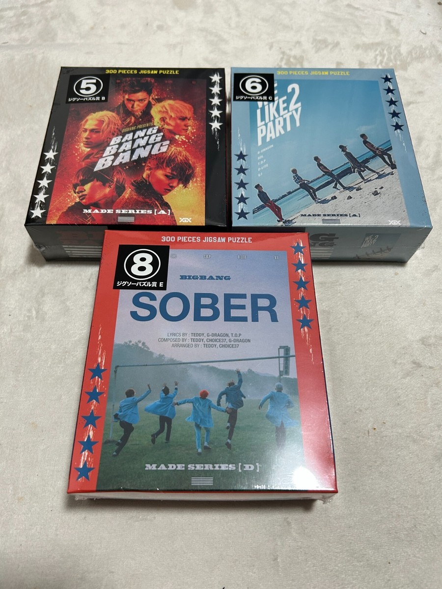 BIGBANG くじ 2016 BIGBANG Jigsaw Puzzle Ichiban Kuji Lottery 3 Set | eBay
