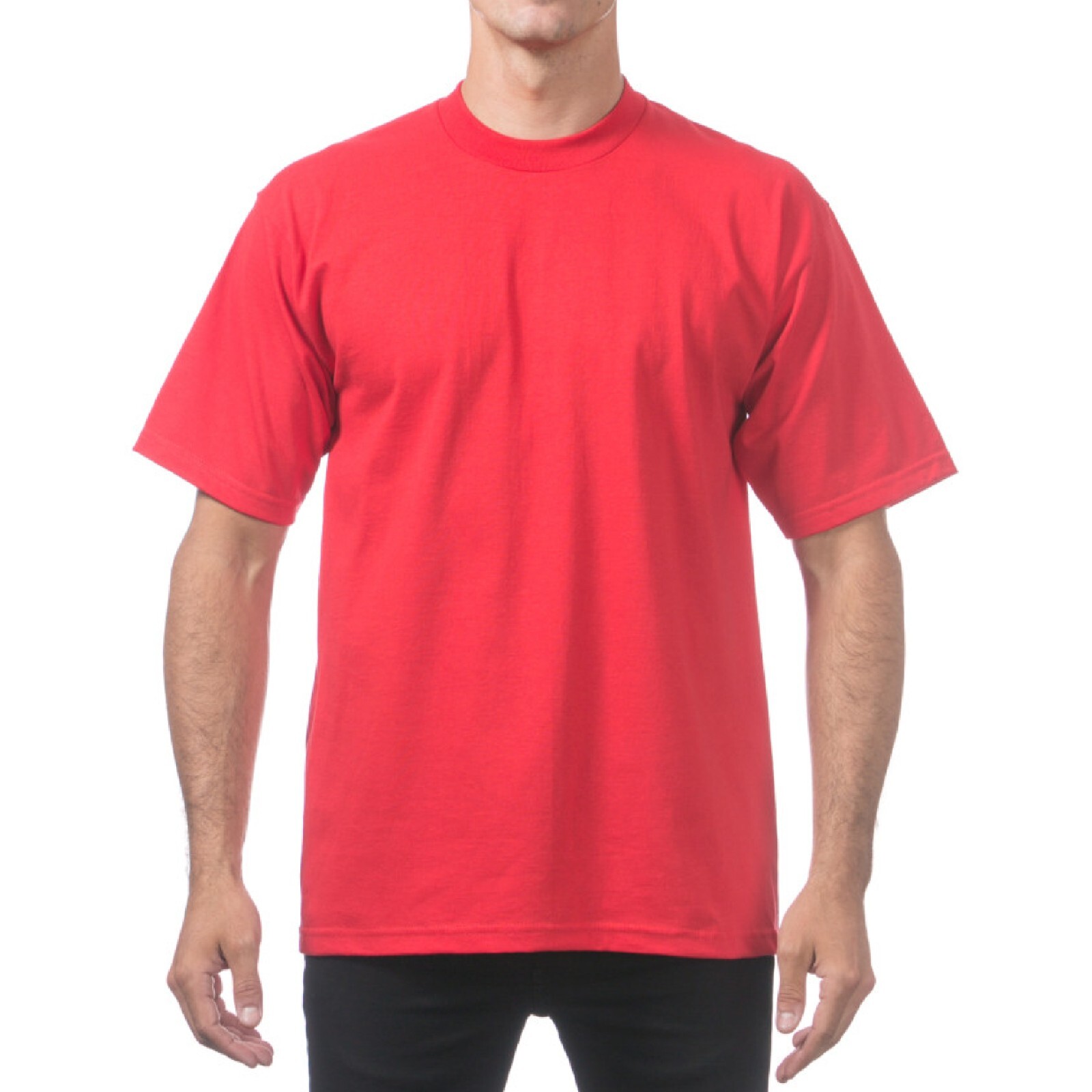 3 PACK PROCLUB MENS HEAVYWEIGHT SHORT SLEEVE T SHIRTS PRO CLUB CASUAL COTTON TEE - $41.34 - Thumbnail 5