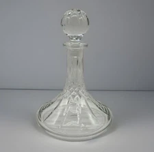 Wedgwood WWC4 Full Lead Crystal Glass Decanter Bottle With Stopper barware
