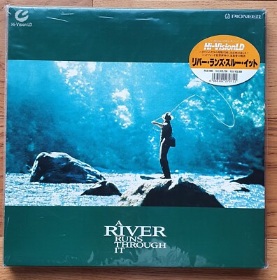 A River Runs Through It - Muse Hi-Vision Laserdisc LD - PILH-1006 inkl. Sticker