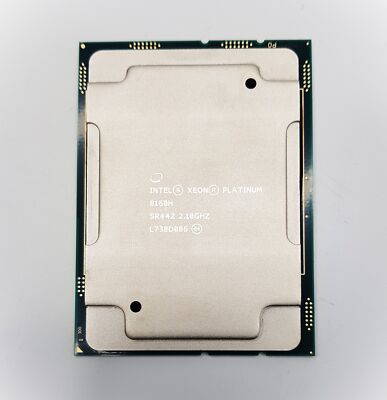 Intel Xeon 8160H 2.10GHz 33MB L3 Cache Socket LGA3647 CPU Processor SR44Z