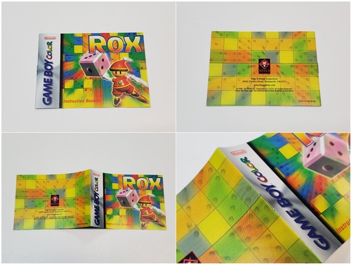 Rox Authentic Nintendo Game Boy Color Box & Manual * - Picture 2 of 19