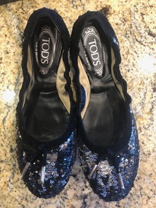 sequin ballet slippers