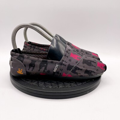 SKECHERS BOBS Gentle Giant Grey Slip-On Casual Shoes Flats 31326 Women's Sz 6