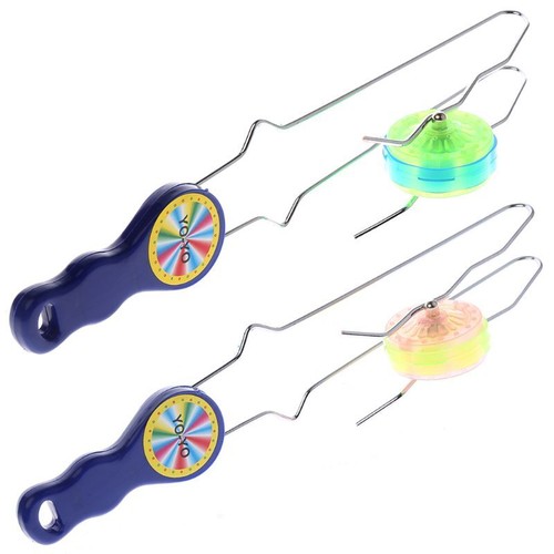 Colorful LED Flashing Magic Rail Rolling Flywheel Ball Toy For Kids Gifts - Picture 5 of 8
