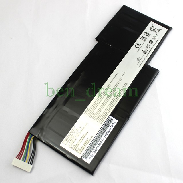 BTY-M6K Laptop Battery for MSI GF65 8RC-431KH 8RD-006CN 7RG GF75 8SC MS-17F1 BTY-M6K Laptop Battery for MSI GF65 8RC-431KH 8RD-006CN 7RG GF75 8SC MS-17F1