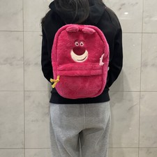 Japan Lotso Bear Toy Story Anime Backpack Plush Doll fluffy Stuffed Bag 2025