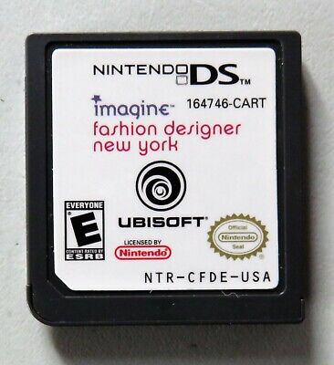 Imagine: Fashion Designer New York (Nintendo DS, 2008) Game Imagine: Fashion Designer New York (Nintendo DS, 2008) Game