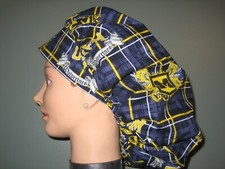 Surgical Scrub Hats/Caps University of Michigan Wolverines Go Blue