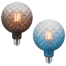 LED Vintage Classic Filament G125 Light Bulb Gold Grey Pinecone Glass 2W E27