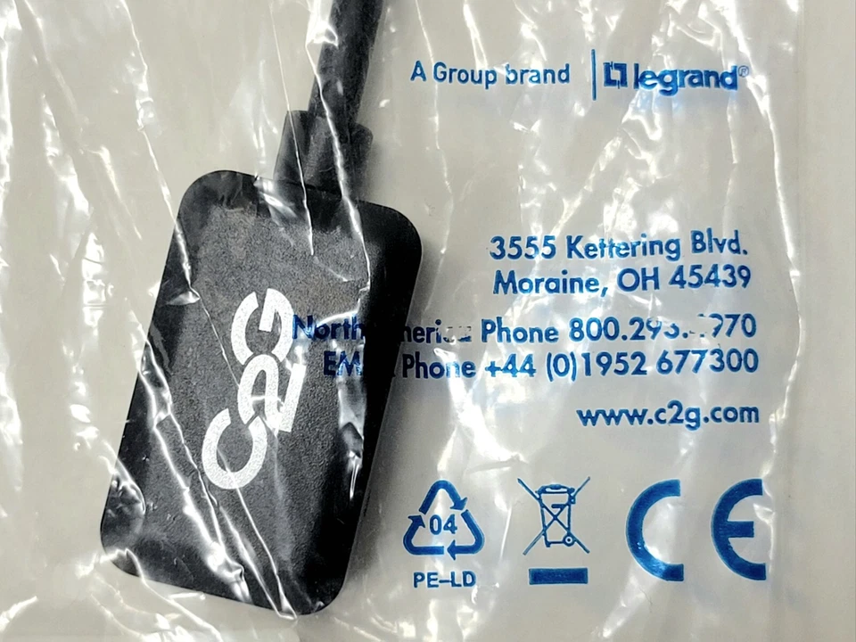 C2G 8in mDP M TO HDMI F BLK 54313 - Image 3 of 4