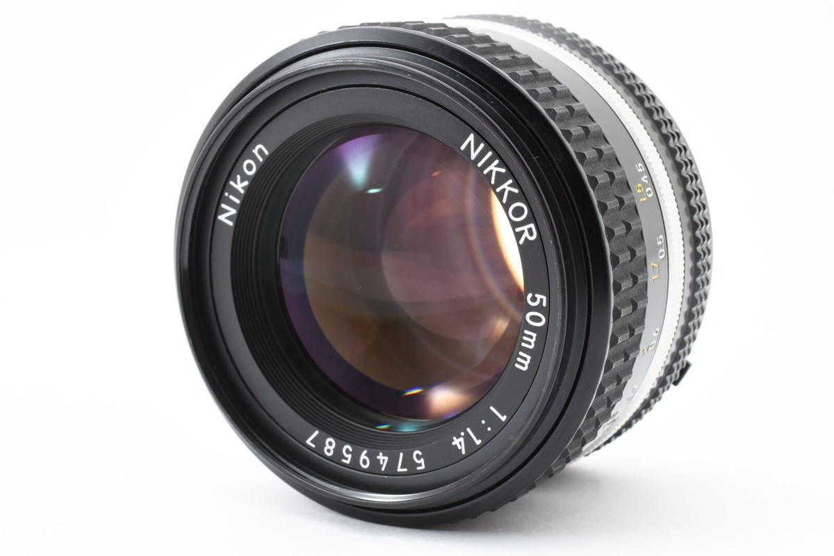 Nikon Ai-s NIKKOR 50mm F/1.4 MF Manual Prime Lens Ais [Exc++] From