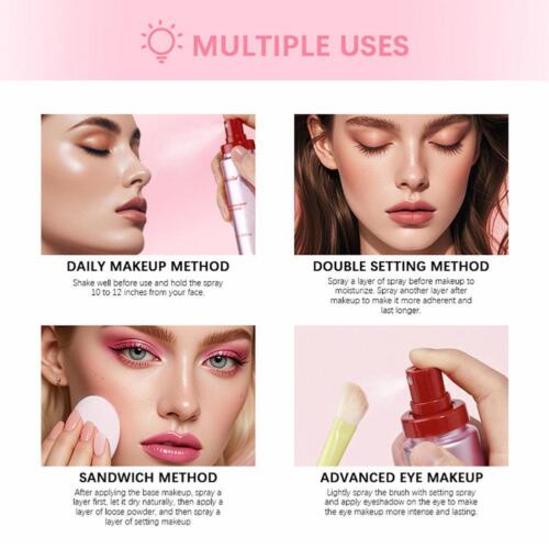 ONE/SIZE On 'Til Dawn Mattifying Waterproof Setting Spray 46/143ml❉ - Picture 8 of 14