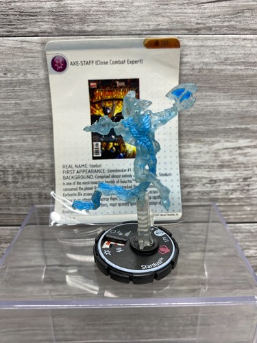 Marvel Heroclix Avengers 103 Stardust Limited Edition - Picture 2 of 2
