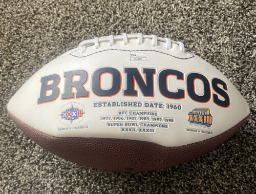 Demaryius Thomas Autographed Full Size Denver Broncos Logo Football JSA COA - Picture 3 of 4