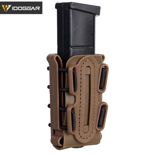 Bolsa de cargador IDOGEAR 5.56 9 mm Molle Mag Carrier pistola rifle equipo - Imagen 36 de 38