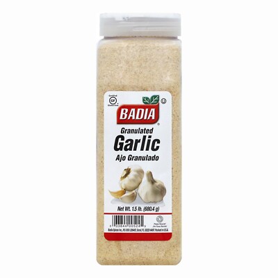 Badia Granulated Garlic Seasoning, 24 oz. (Not For California)