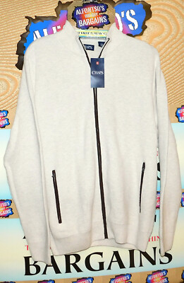 Mens Chaps Premium Winter Sweaters Full zip Front - $19.99 CLEARANCE SALE