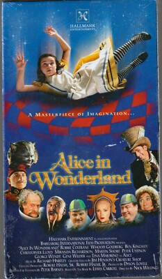 New Sealed Alice in Wonderland Whoopi Wilder Lloyd Wendt Coltrane VHS Buy3Get2