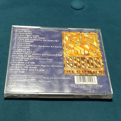 Criminal Manne - Playtime's Over CD, Rare! Memphis Rap. Estate