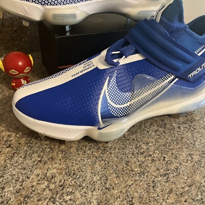 ✅ Nike Force‎ Zoom Trout 7 Baseball Cleats CI3134-402 Royal Blue White Size 13.5 Nike Force Zoom Mike Trout 7 Baseball Cleats CI3134-402  main image 4