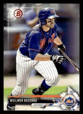 2017 Bowman #BP92 Wuilmer Becerra Prospects Card New York Mets