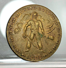 One Doubloon 1650 Anno Domini Pirate Gold Good For One Doubloon Token