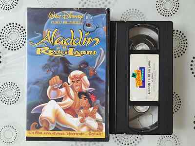VHS USED WALT DISNEY ALADDIN UND DER KÖNIG DER DIEBE