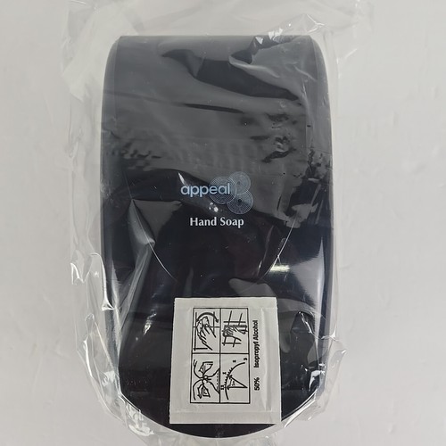 Dispensador de jabón de manos comercial Appeal negro + 2 - 1 litro Alc espuma desinfectante de manos - Imagen 2 de 5