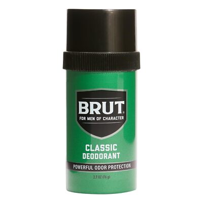 Brut Original Deodorant Stick 2.50 oz Pack of 8 Mens Body Deodorant