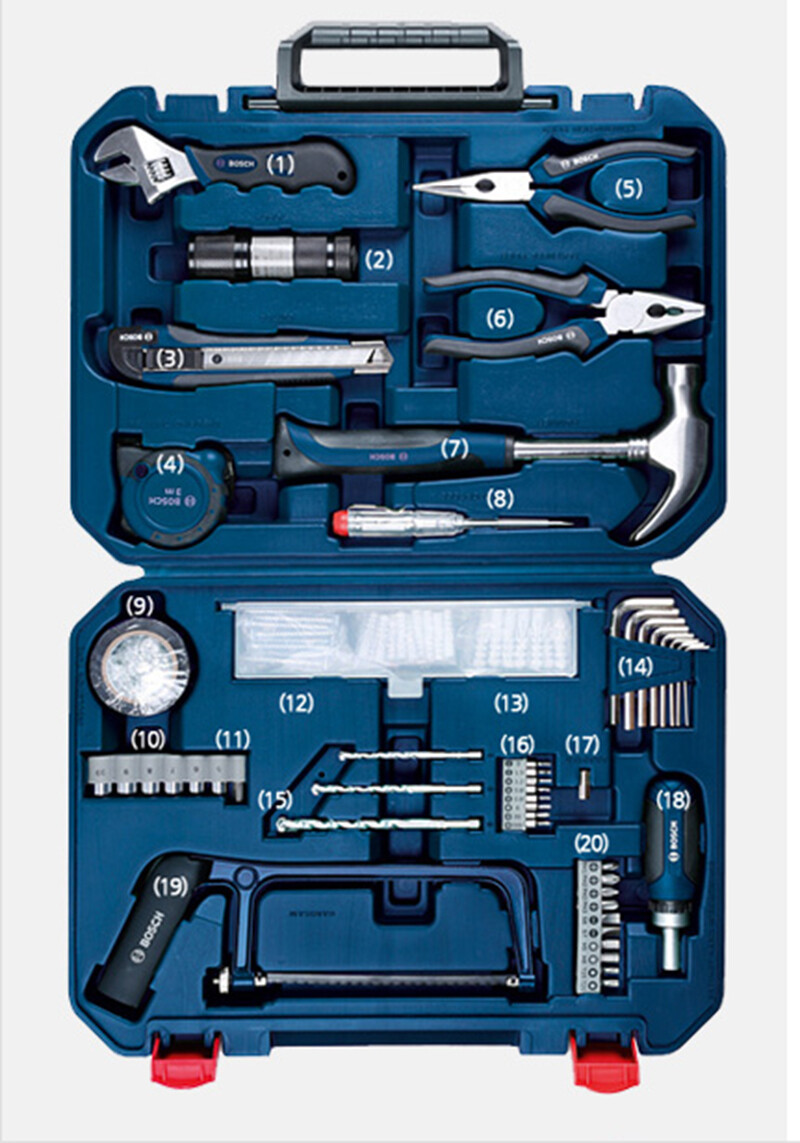 Bosch All-in-One Metal 108 Stick Hand Tool Kit (108 Tools