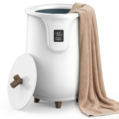 ZAFRO Towel Warmers for Bath - Portable Warmer Bucket Featuring 3 Heating Modes