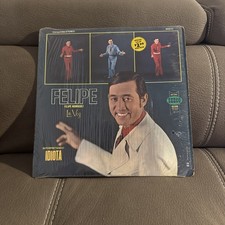 Felipe Rodriguez – Idiota ~ LP 1988 Latin Bolero ~ Seeco 9299 VG VG