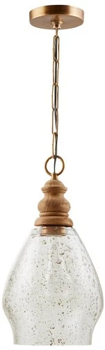 Capital 8 1/2" Wide Light Wood Mini Pendant Light - Picture 2 of 6